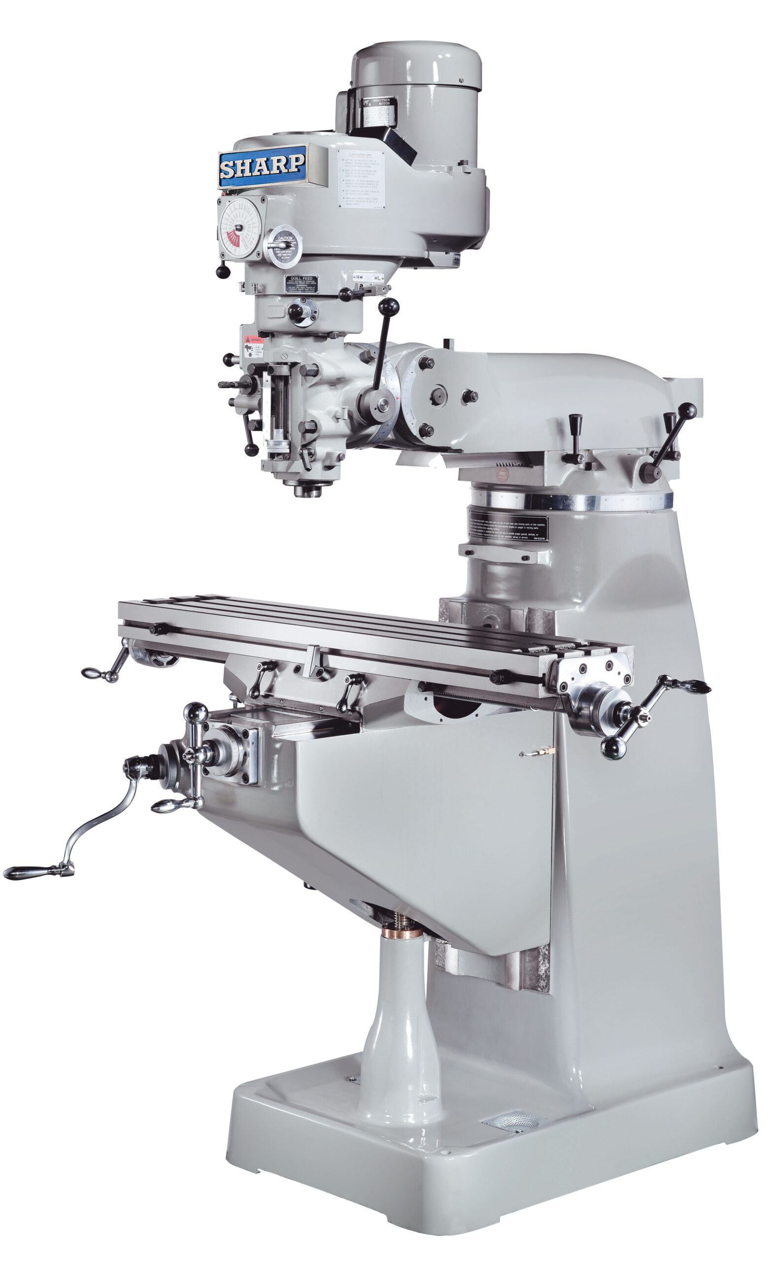 01_LMV-42.jpg Sharp Industries 440V 42” Variable Speed Vertical Knee Mill LMV-42