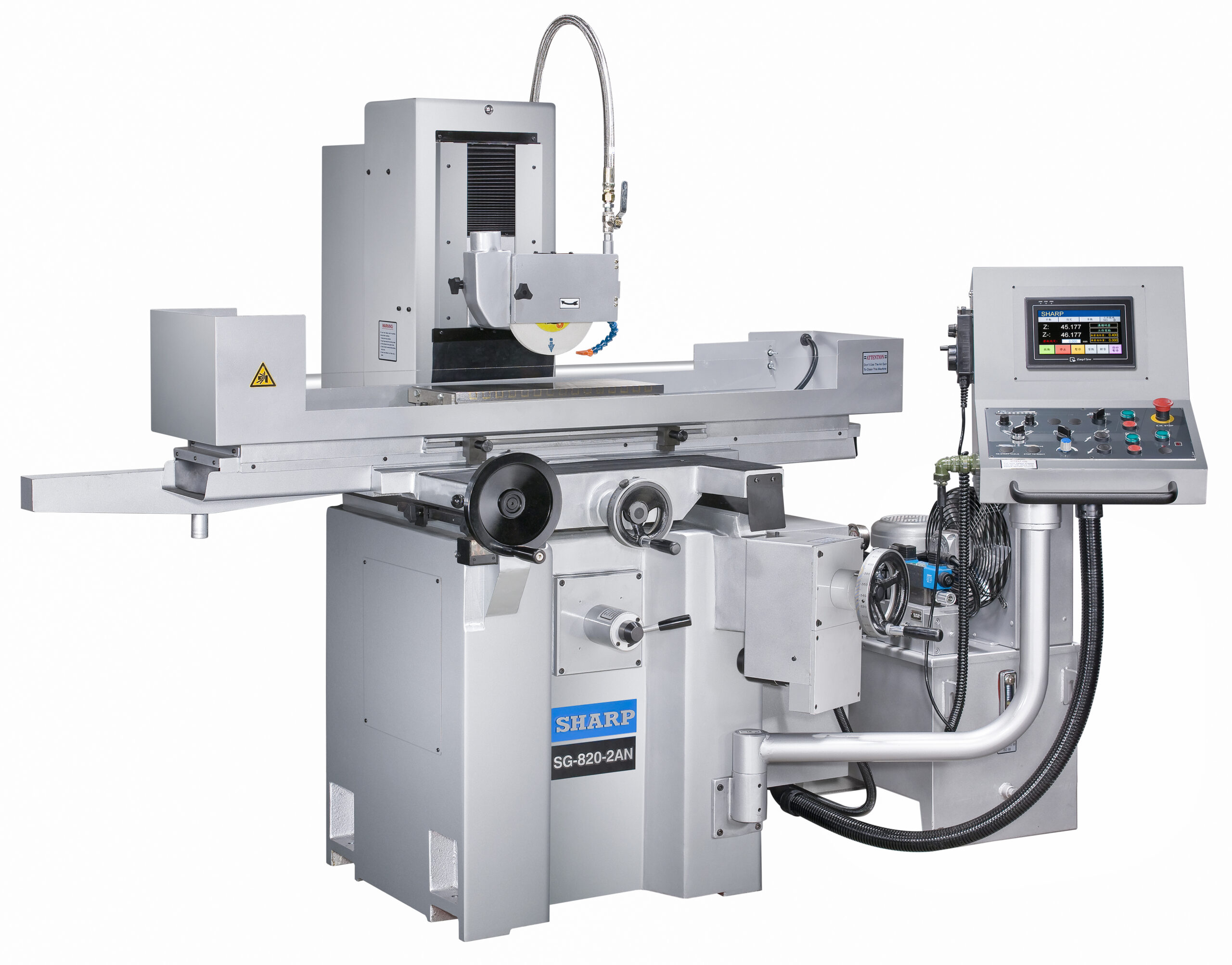03_SG-820-2AN.jpg Sharp Industries SG Series 220V 6” x 18” Automatic Surface Grinder with NG Spindle Downfeed System SG618-2AN