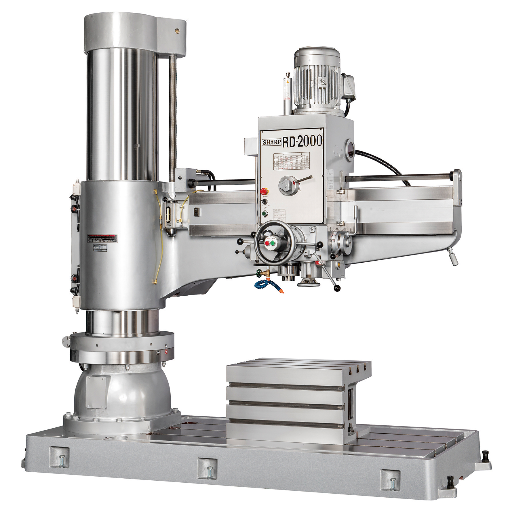 04_RD-2000.jpg Sharp Industries 440V 7.5 HP Radial Drill RD-2000
