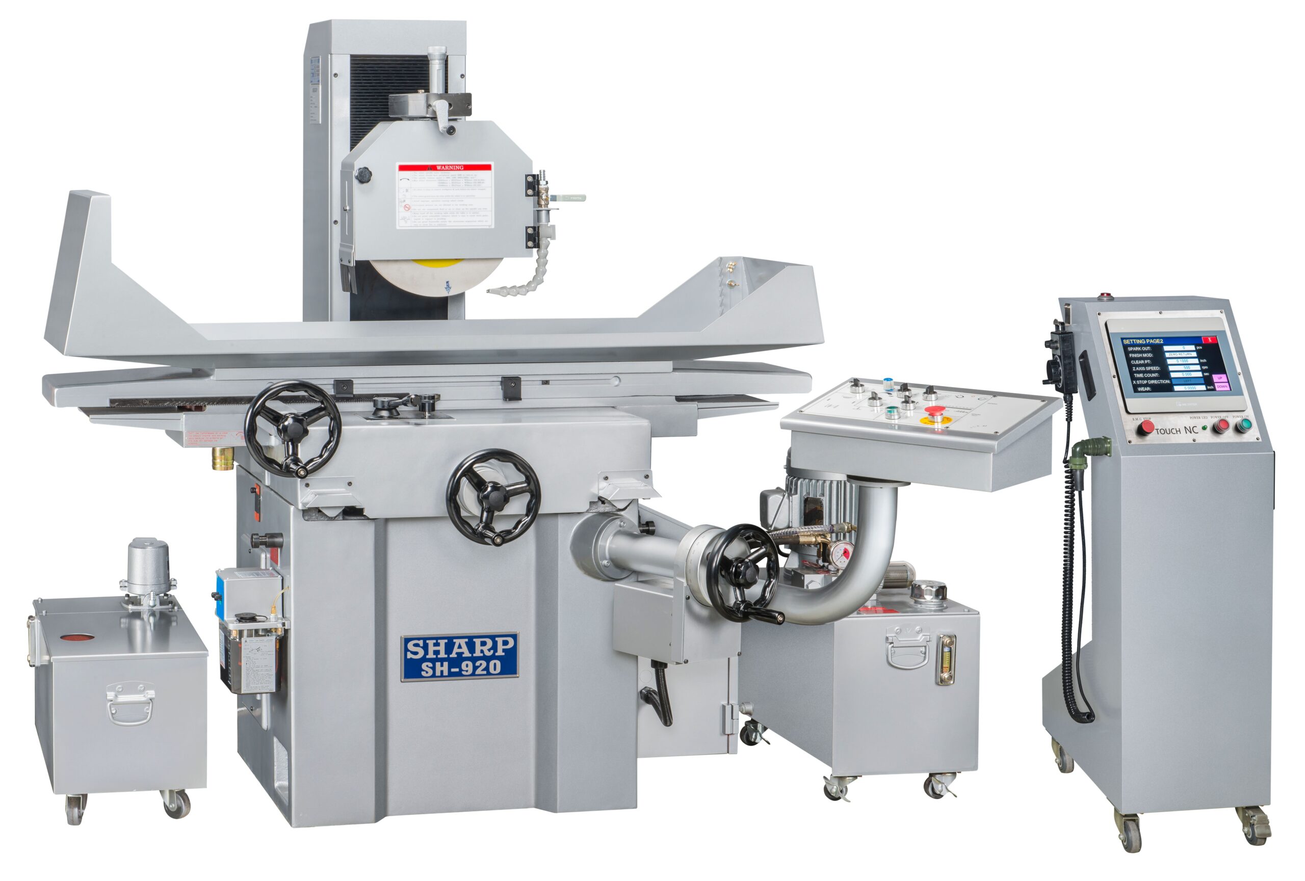 04_SH-920.jpg Sharp Industries SH Series 220V 9” x 20” Automatic Surface Grinder SH920-2A