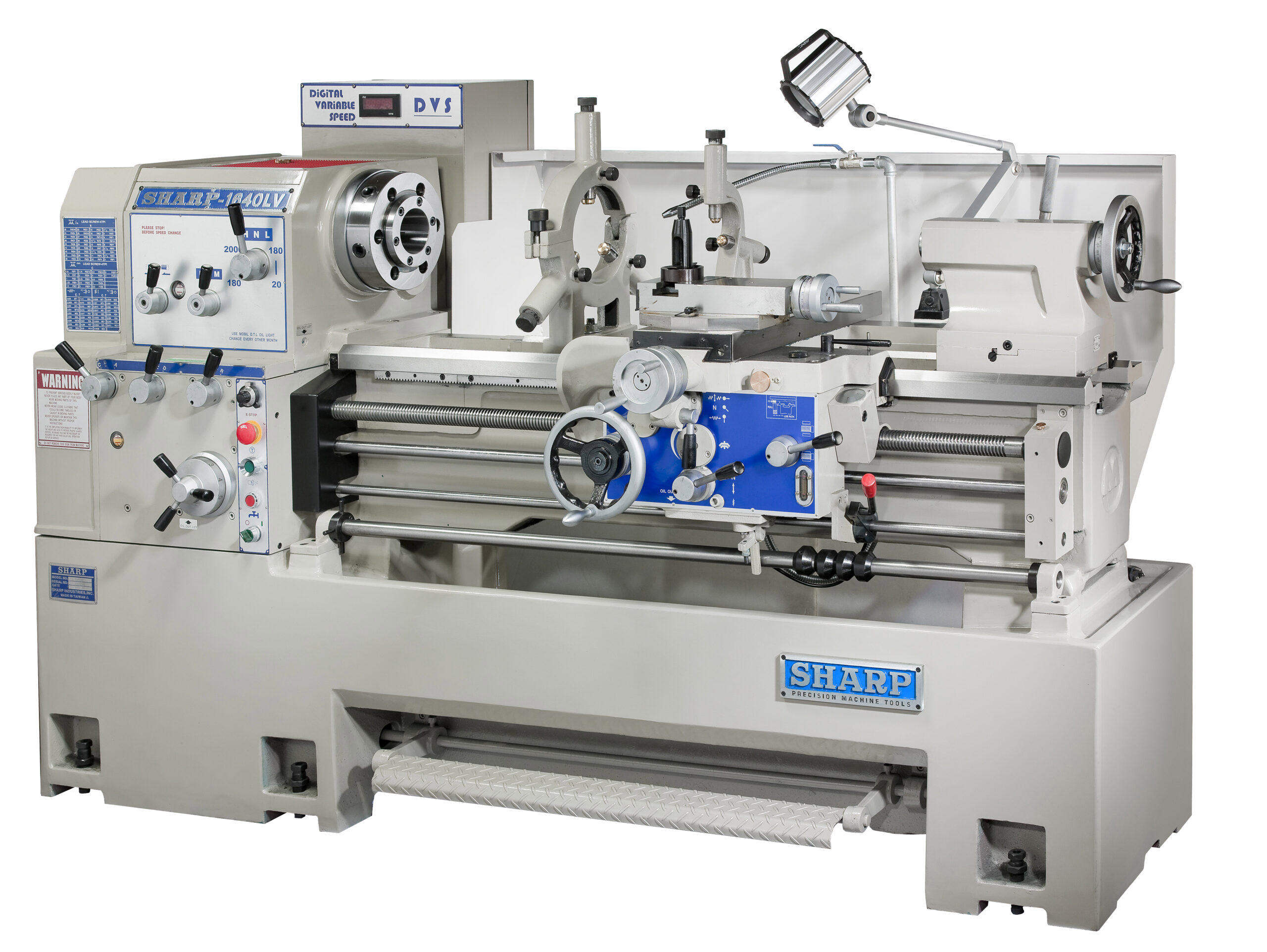 06_1640LV_0.jpg Sharp Industries 440V 16” x 60” Swing Precision Lathe 1660L