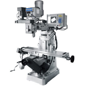 Sharp Industries 220V 49” Digital Variable Speed Vertical Knee Mill LMV-49-DVS – Image 2