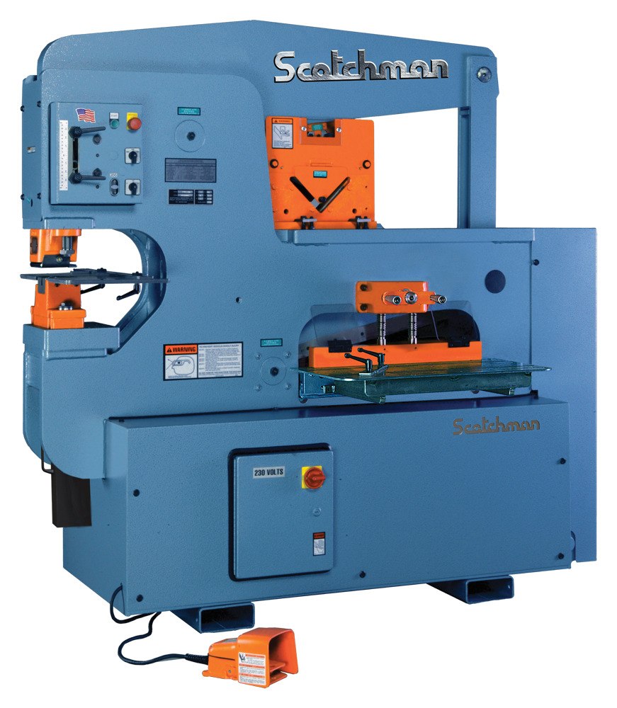1-12012-24M_Scotchman20ironworker-1.png Scotchman 12012-24M 230V Three Phase 120 Ton Hydraulic Ironworker 080710