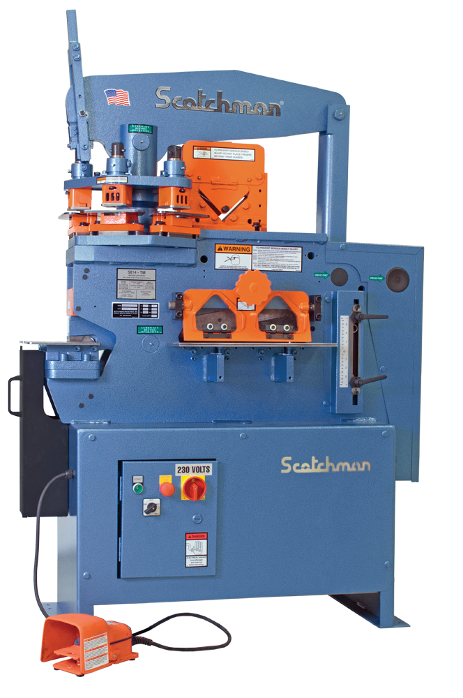 1-5014ET_Scotchman20Ironworker-3.png Scotchman 5014-ET 220V Single Phase 50 Ton Hydraulic Ironworker 348025