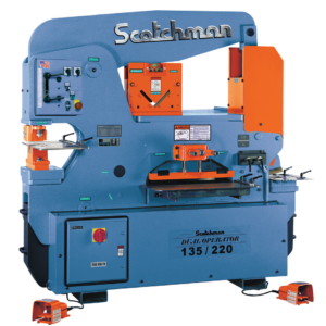 Scotchman DO 135/220-24M 220V Single Phase Dual Operator 135 Ton Hydraulic Ironworker 039920