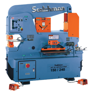Scotchman DO 150/240-24M 230V Three Phase Dual Operator 150 Ton Hydraulic Ironworker 037910