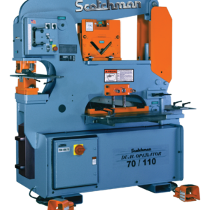 Scotchman DO 70/110-24M 230V Three Phase Dual Operator 70 Ton Hydraulic Ironworker 013910