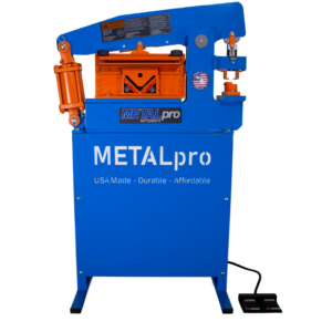 MetalPro 50 Ton 110V Single Phase Foot Switch Controlled Ironworker MP5000FS – Image 2