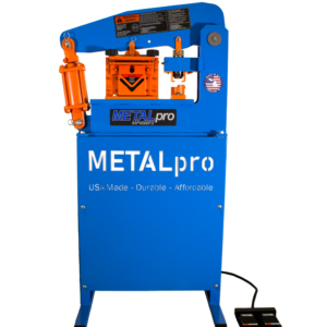 MetalPro 40 Ton 110V Single Phase Foot Switch Controlled Ironworker MP4000FS – Image 2