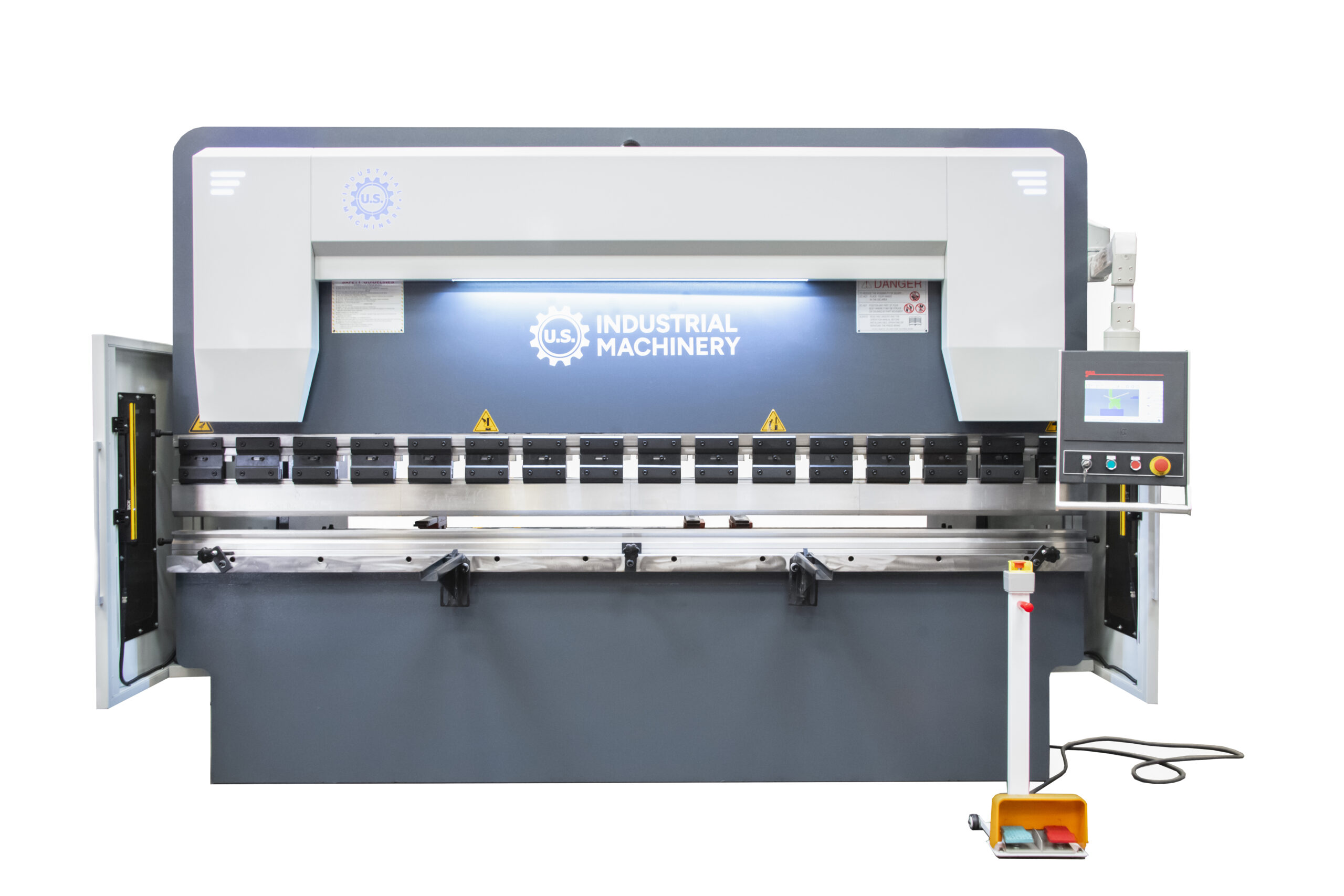 120-20CNC20Brake2020Front20View20-20Background20Removed_9-1.jpg U.S. Industrial Machinery 200 Ton x 10' Hydraulic CNC Press Brake USHB200-10C