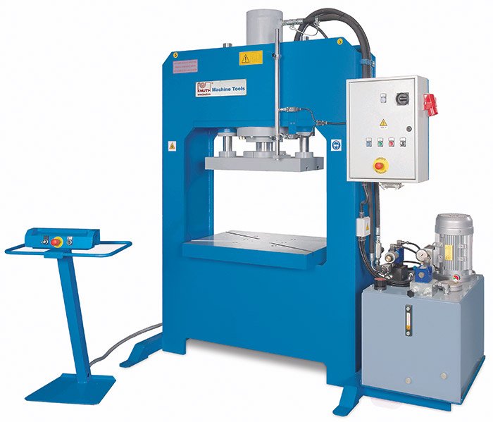 131506-hpt-kp-400a_3.jpg Knuth 7.4HP 220 Ton KP 200 A H-Frame Hydraulic Press 131504