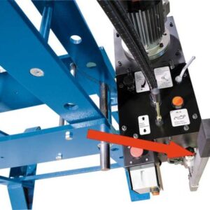 Knuth KNWP 100 HM 220V 3HP Three Phase 110T Hydraulic Workshop Press 131745 – Image 2
