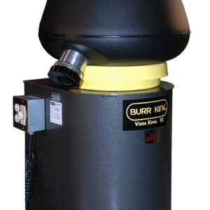 Burr King Model 15 Vibra King Single Speed 120V Single Phase Medium Bowl Vibratory Tumbler 15110
