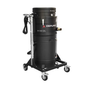 Depureco 100 Liter Industrial Vacuum Cleaner with Gravity Discharge M100 OIL