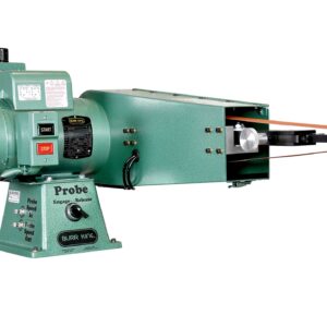 Burr King 2” x 72” Two Wheel Model 720 Fixed Speed 120V Single Phase Probe Belt Grinder with Air Tension 16300A