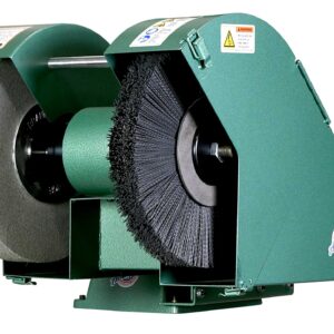 Burr King Model 1200 Fixed Speed 1.5 HP 120V Single Phase Deburring and Polishing Machine 19000 – Image 2