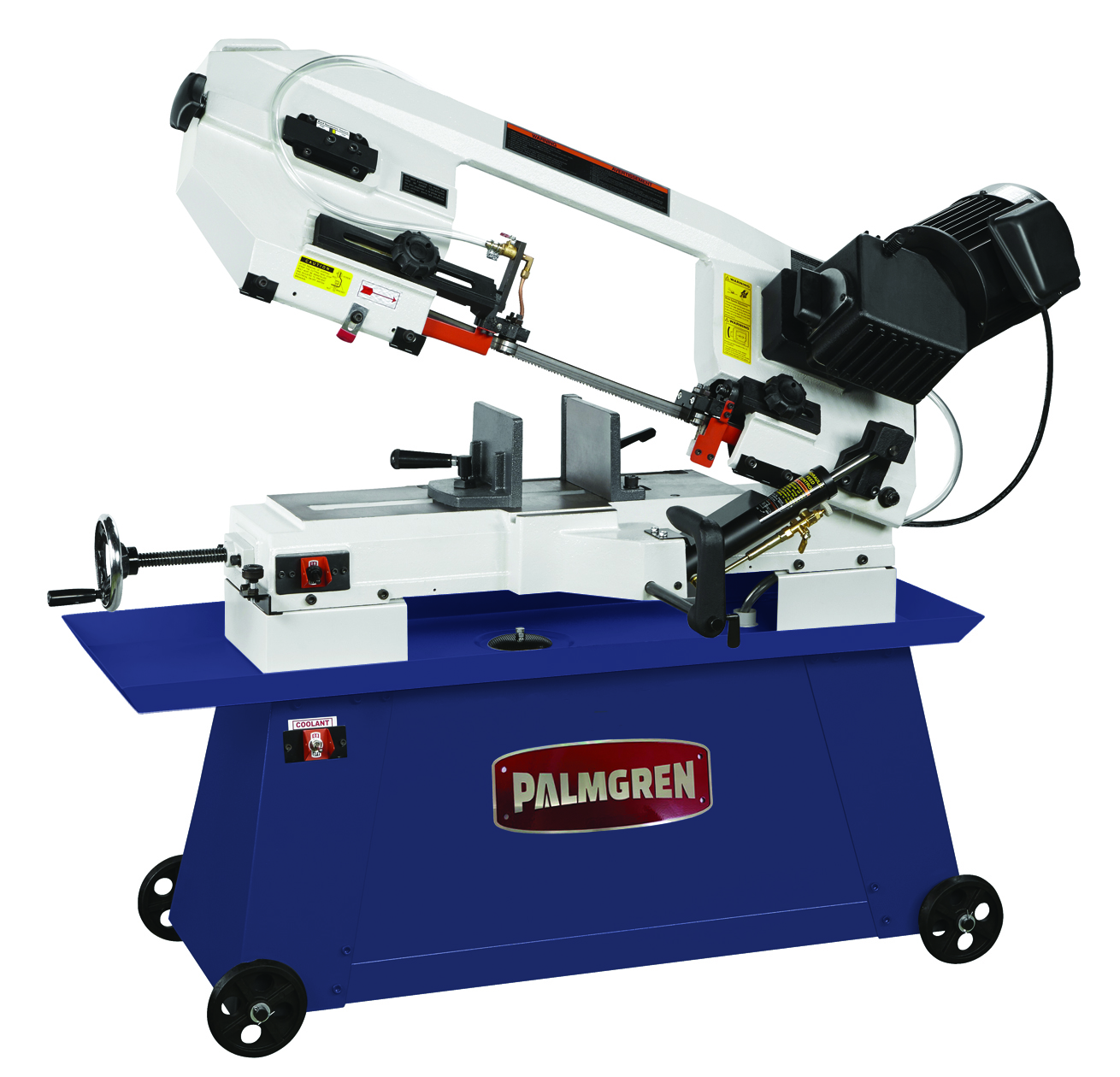 191_966_large.jpg Palmgren 1HP 120V Single Phase 8” x 12” Direct Drive Horizontal Band Saw 9683308