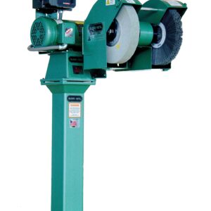 Burr King Model 1200 Variable Speed 2 HP 220V Single Phase Deburring and Polishing Machine 19610