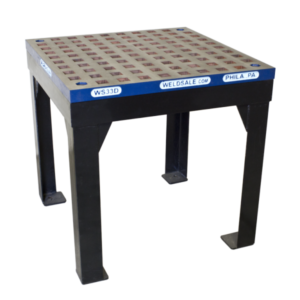 Weldsale 3’ x 3’ Light-Duty Welding Table Platen and Steel Stand Bundle WSC-33D-BUNDLE