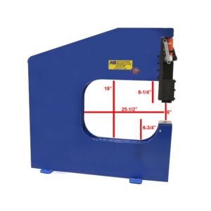 Mittler Bros 10 Ton 25” Throat Hydraulic Bench Press 2210-HD – Image 2