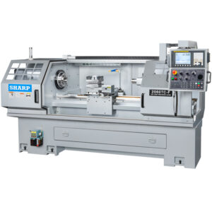 Sharp Industries 220V 20” x 60” TC-F Series CNC Precision Flat Bed Lathe 2060TC-F