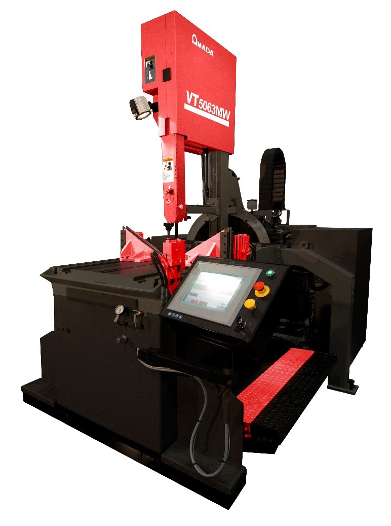 2150M_0.jpg Marvel Amada 7.5 HP 230V Three Phase 2000 Series Manual Vertical Tilt-Frame Band Saw 2150M-60 VT5063MW