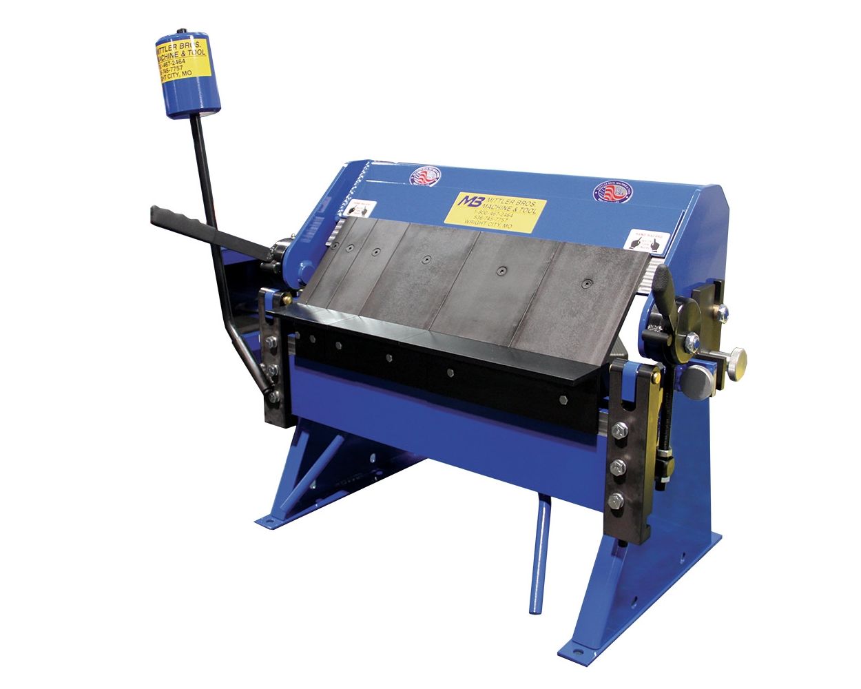2800-24-16_1-1.jpg Mittler Bros 24” Ultimate Box & Pan Brake with 5/16” Radius Finger Set 2800-24-16-R