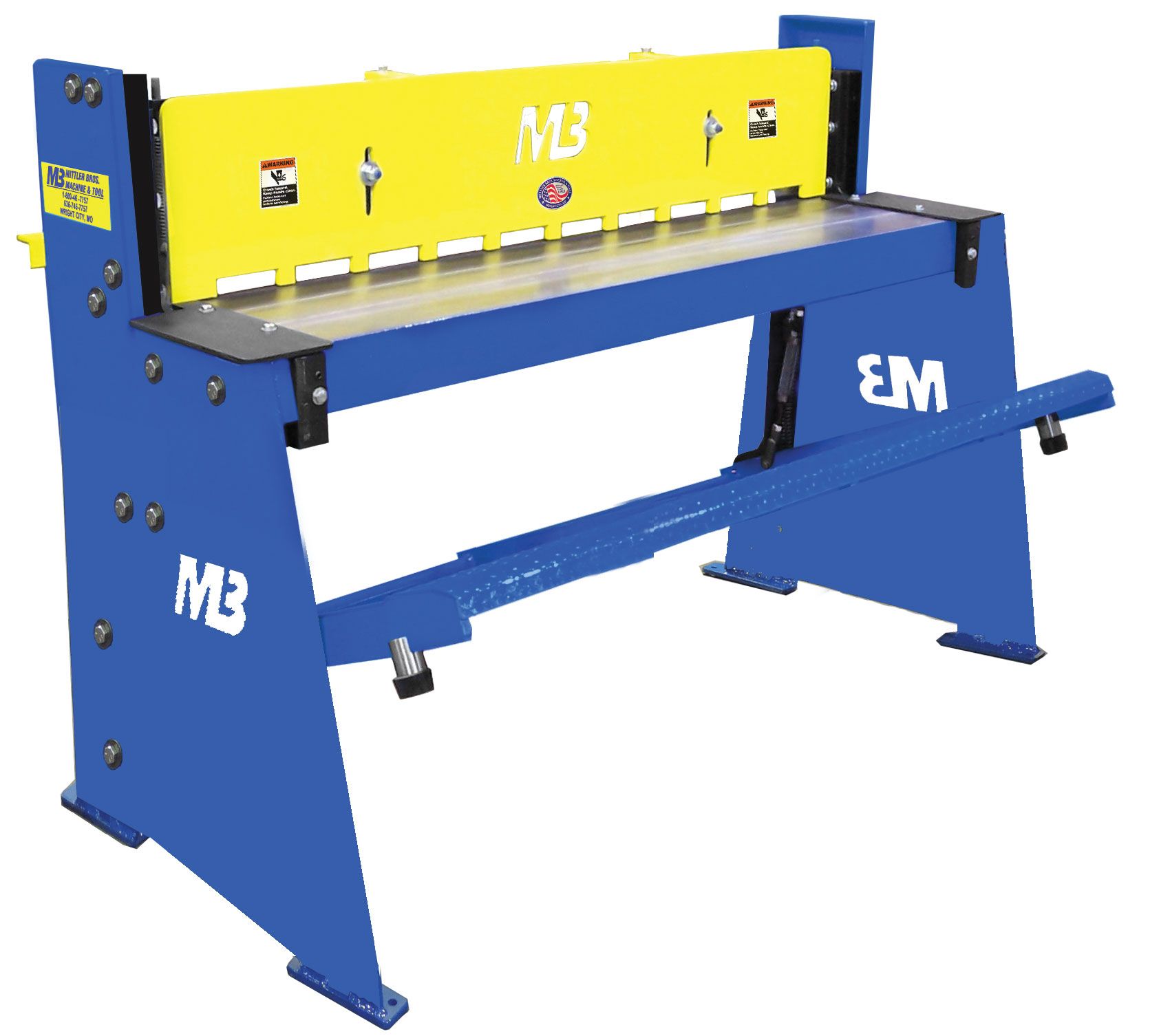 3000-foot-shear-4ft_newside_1_1.jpg Mittler Bros Ultimate 52” x 16 Gauge Foot Shear 3000-52-16