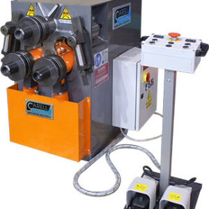 Carell Industrial Comac 3000 Series 220V Three Phase 1-1/4" Pipe Double Pinch Hydraulic Angle Roll 302HV