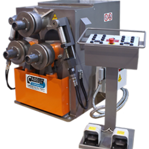 Carell Industrial Comac 3000 Series 220V Three Phase 2” Pipe Double Pinch Hydraulic Angle Roll 304HV