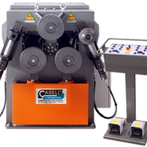 Carell Industrial Comac 3000 Series 220V Three Phase 2½” Pipe Double Pinch Hydraulic Angle Roll 305HV