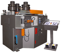 Carell Industrial Comac 3000 Series 480V Three Phase 3-1/2” Pipe Double-Pinch Hydraulic Angle Roll 307HV – Image 2