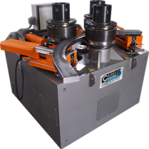 Carell Industrial Comac 3000 Series 480V Three Phase 3-1/2” Pipe Double-Pinch Hydraulic Angle Roll 307HV