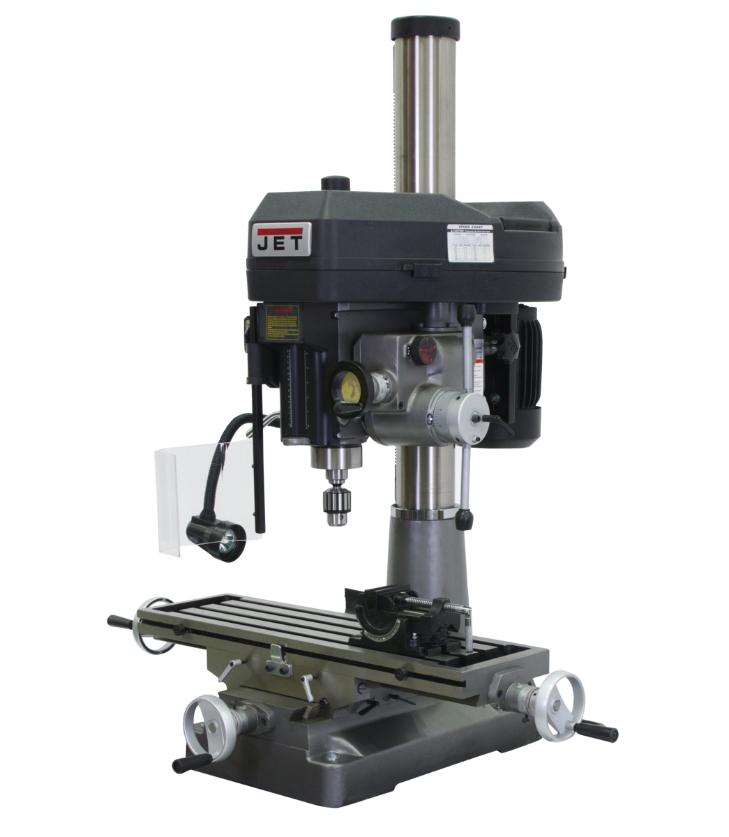 350129_main.png.png Jet JMD-18PFN Mill/Drill With NEWALL DP700 DRO and X-Axis Table Powerfeed 350129