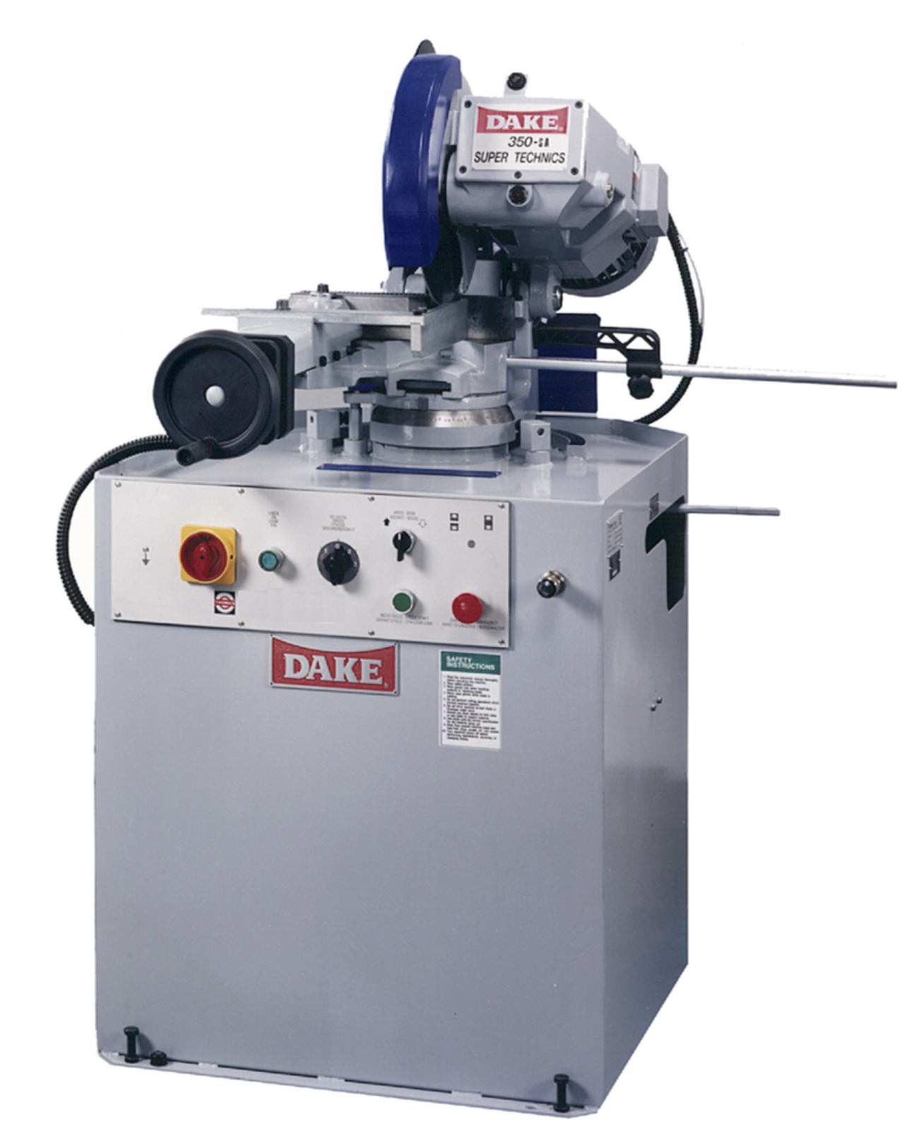 350SA.png Dake Super 350SA 220V Three Phase 14” Variable-Speed Semi-Automatic Cold Saw 974355