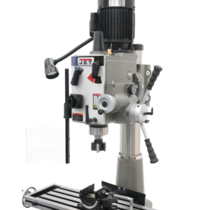 Jet JMD-40GHPF Geared Head Mill/Drill with Power Downfeed & Newall DP700 2-Axis DRO 351142 – Image 2