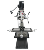 Jet JMD-40GHPF Geared Head Mill/Drill with Power Downfeed & Newall DP700 2-Axis DRO 351142