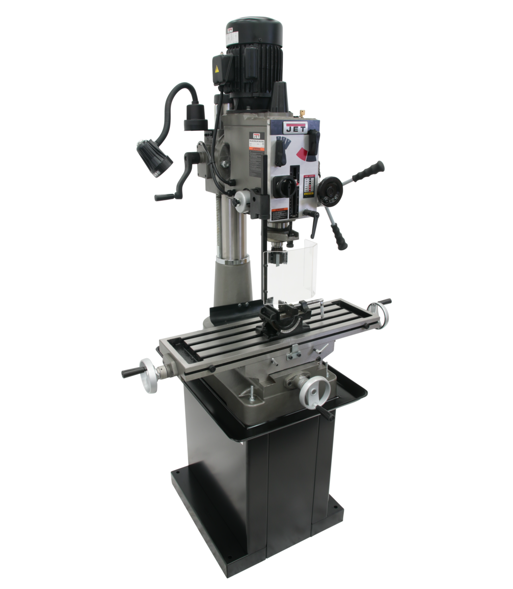 351144_main.png.png Jet JMD-40GH Geared Head Mill/Drill with Newall DP500 2-Axis DRO 351144