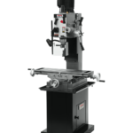 Jet JMD-45GHPF Geared Head Square Column Mill/Drill with Power Downfeed with DP500 2-Axis DRO & X-Axis Powerfeed 351161