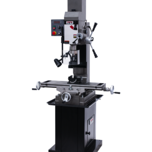 Jet JMD-45VSPF Variable Speed Square Column Geared Head Mill/Drill with Newall DP500 2-Axis DRO 351162 – Image 2