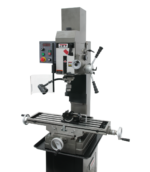 Jet JMD-45VSPFT Variable Speed Geared Head Square Column Mill/Drill with Power Downfeed & Newall DP500 2-Axis DRO 351164 – Image 2