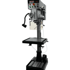 Jet Geared Head Drill Press with Power Downfeed, 2HP, 3Ph, 230V | JDP20EVST-230-PDF 354245