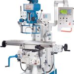Knuth 3HP VHF 2.2 Universal Milling Machine with Vertical Tilting Head 362651