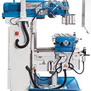 Knuth 4HP 54"x12" UWF 1.2 Compact Universal Milling Machine with Swiveling Vertical Head 362694 – Image 2