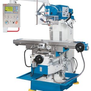 Knuth 4HP 54"x12" UWF 1.2 Compact Universal Milling Machine with Swiveling Vertical Head 362694
