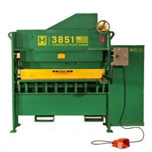 Uni-Hydro 10HP 220V Single Phase 0.375” x 51” Hydraulic Plate Shear 235110