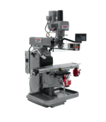 Jet JTM-1050EVS2/230 Mill With 3-Axis Newall DP700 DRO (Quill) With X and Y-Axis Powerfeeds and Air Powered Draw Bar 690647 – Image 2