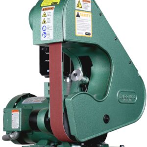 Burr King 2” x 48” Three Wheel Model 482 Variable Speed 1 HP 120V Single Phase Belt Grinder 41110 – Image 2