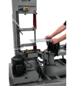 Jet HVBS-10-DMWC 10” Horizontal/Vertical Dual Mitering Portable Band Saw with Coolant System, 1HP, 115V, 1 Ph 424465 – Image 2