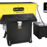 Burr King Model 45 Vibra King 220V Three Phase 4.5 Cubic Foot Vibratory Chamber with Process Timer 45703